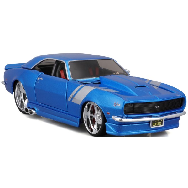 Фото - Колекційна машинка 1:24 Maisto 1968 Chevrolet Camaro Z/28 (32508 blue)
